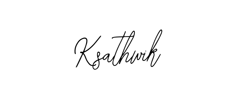 It looks lik you need a new signature style for name Ksathwik. Design unique handwritten (Bearetta-2O07w) signature with our free signature maker in just a few clicks. Ksathwik signature style 12 images and pictures png