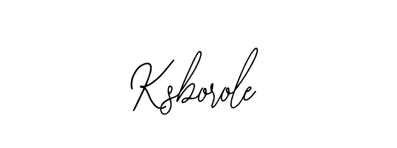 Use a signature maker to create a handwritten signature online. With this signature software, you can design (Bearetta-2O07w) your own signature for name Ksborole. Ksborole signature style 12 images and pictures png