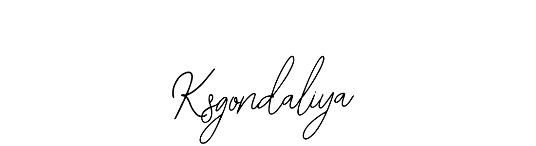 Make a beautiful signature design for name Ksgondaliya. Use this online signature maker to create a handwritten signature for free. Ksgondaliya signature style 12 images and pictures png