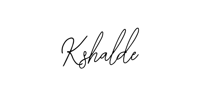 Best and Professional Signature Style for Kshalde. Bearetta-2O07w Best Signature Style Collection. Kshalde signature style 12 images and pictures png