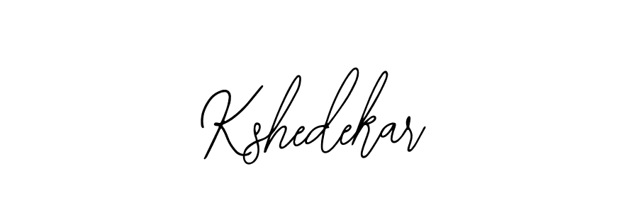 Create a beautiful signature design for name Kshedekar. With this signature (Bearetta-2O07w) fonts, you can make a handwritten signature for free. Kshedekar signature style 12 images and pictures png