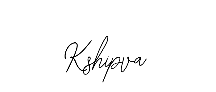 if you are searching for the best signature style for your name Kshipva. so please give up your signature search. here we have designed multiple signature styles  using Bearetta-2O07w. Kshipva signature style 12 images and pictures png