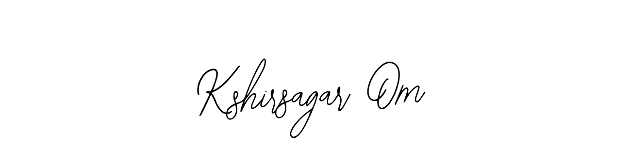 Also we have Kshirsagar Om name is the best signature style. Create professional handwritten signature collection using Bearetta-2O07w autograph style. Kshirsagar Om signature style 12 images and pictures png