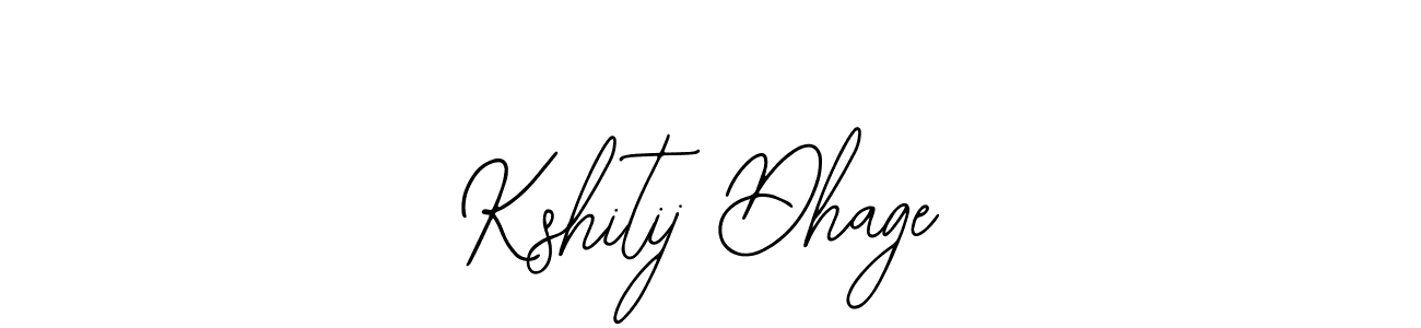 Create a beautiful signature design for name Kshitij Dhage. With this signature (Bearetta-2O07w) fonts, you can make a handwritten signature for free. Kshitij Dhage signature style 12 images and pictures png