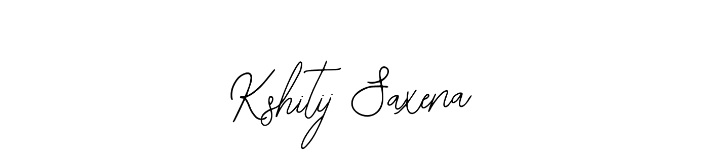 How to make Kshitij Saxena signature? Bearetta-2O07w is a professional autograph style. Create handwritten signature for Kshitij Saxena name. Kshitij Saxena signature style 12 images and pictures png
