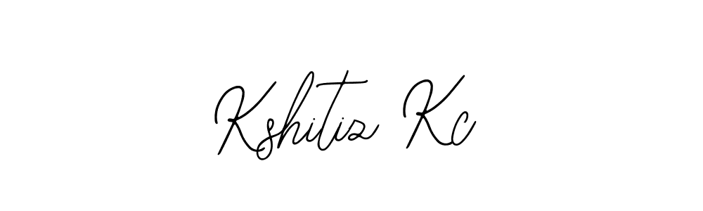 Bearetta-2O07w is a professional signature style that is perfect for those who want to add a touch of class to their signature. It is also a great choice for those who want to make their signature more unique. Get Kshitiz Kc name to fancy signature for free. Kshitiz Kc signature style 12 images and pictures png