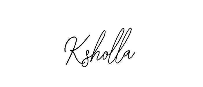 How to Draw Ksholla signature style? Bearetta-2O07w is a latest design signature styles for name Ksholla. Ksholla signature style 12 images and pictures png