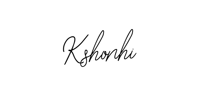 Best and Professional Signature Style for Kshonhi. Bearetta-2O07w Best Signature Style Collection. Kshonhi signature style 12 images and pictures png