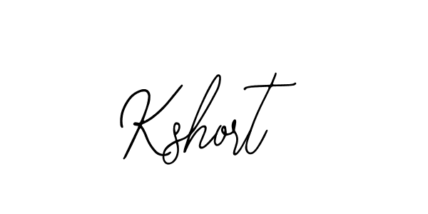 Design your own signature with our free online signature maker. With this signature software, you can create a handwritten (Bearetta-2O07w) signature for name Kshort. Kshort signature style 12 images and pictures png