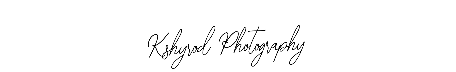 How to make Kshyrod Photography signature? Bearetta-2O07w is a professional autograph style. Create handwritten signature for Kshyrod Photography name. Kshyrod Photography signature style 12 images and pictures png