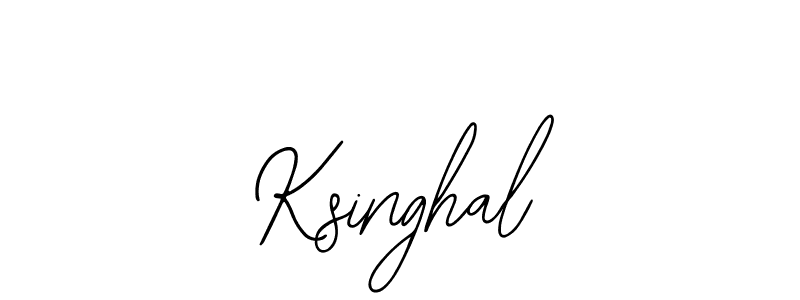 The best way (Bearetta-2O07w) to make a short signature is to pick only two or three words in your name. The name Ksinghal include a total of six letters. For converting this name. Ksinghal signature style 12 images and pictures png