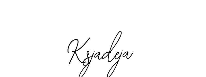 Make a short Ksjadeja signature style. Manage your documents anywhere anytime using Bearetta-2O07w. Create and add eSignatures, submit forms, share and send files easily. Ksjadeja signature style 12 images and pictures png