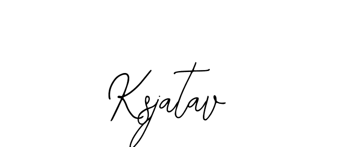 if you are searching for the best signature style for your name Ksjatav. so please give up your signature search. here we have designed multiple signature styles  using Bearetta-2O07w. Ksjatav signature style 12 images and pictures png