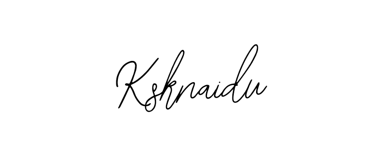 How to make Ksknaidu signature? Bearetta-2O07w is a professional autograph style. Create handwritten signature for Ksknaidu name. Ksknaidu signature style 12 images and pictures png