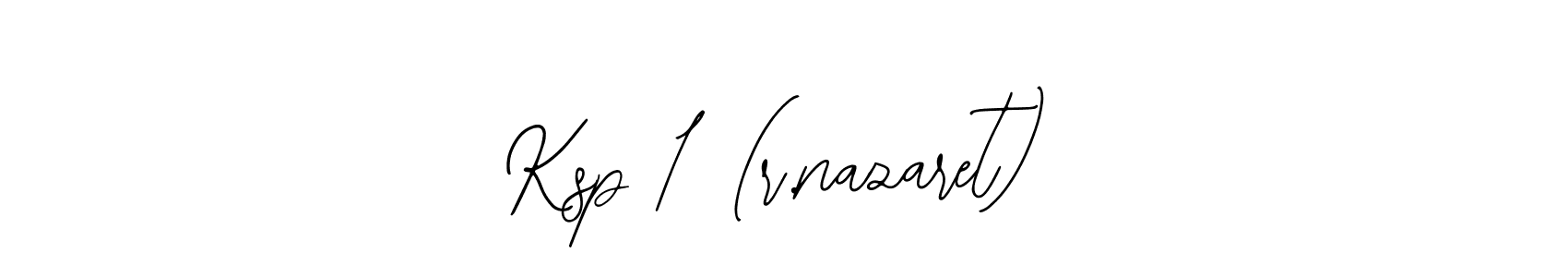 Make a beautiful signature design for name Ksp 1 (r.nazaret). Use this online signature maker to create a handwritten signature for free. Ksp 1 (r.nazaret) signature style 12 images and pictures png