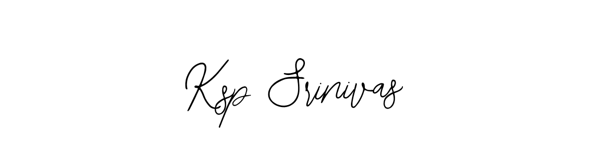 Create a beautiful signature design for name Ksp Srinivas. With this signature (Bearetta-2O07w) fonts, you can make a handwritten signature for free. Ksp Srinivas signature style 12 images and pictures png