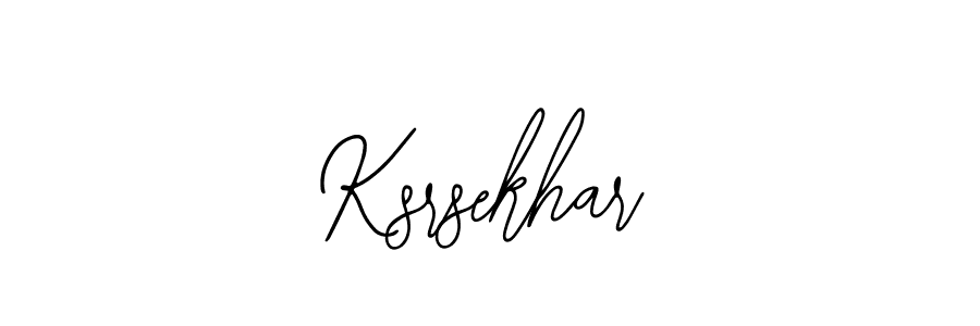 You should practise on your own different ways (Bearetta-2O07w) to write your name (Ksrsekhar) in signature. don't let someone else do it for you. Ksrsekhar signature style 12 images and pictures png