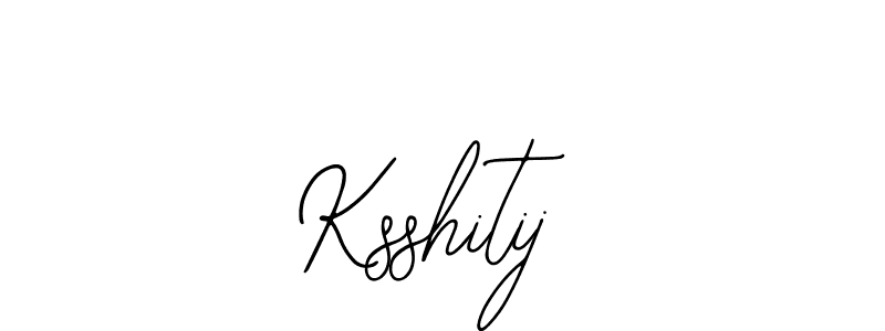 Ksshitij stylish signature style. Best Handwritten Sign (Bearetta-2O07w) for my name. Handwritten Signature Collection Ideas for my name Ksshitij. Ksshitij signature style 12 images and pictures png