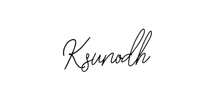 Make a short Ksunodh signature style. Manage your documents anywhere anytime using Bearetta-2O07w. Create and add eSignatures, submit forms, share and send files easily. Ksunodh signature style 12 images and pictures png