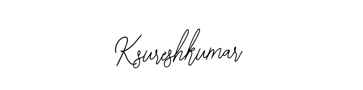 Also we have Ksureshkumar name is the best signature style. Create professional handwritten signature collection using Bearetta-2O07w autograph style. Ksureshkumar signature style 12 images and pictures png