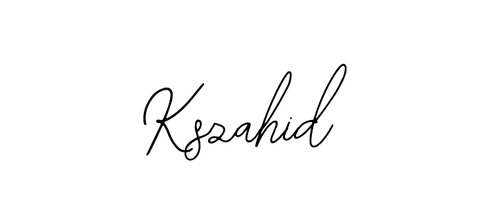 Similarly Bearetta-2O07w is the best handwritten signature design. Signature creator online .You can use it as an online autograph creator for name Kszahid. Kszahid signature style 12 images and pictures png