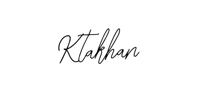 Best and Professional Signature Style for Ktakhan. Bearetta-2O07w Best Signature Style Collection. Ktakhan signature style 12 images and pictures png