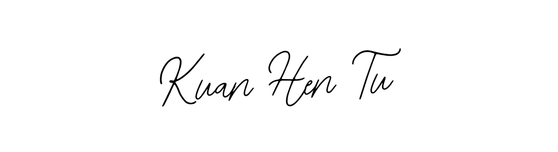 Once you've used our free online signature maker to create your best signature Bearetta-2O07w style, it's time to enjoy all of the benefits that Kuan Hen Tu name signing documents. Kuan Hen Tu signature style 12 images and pictures png