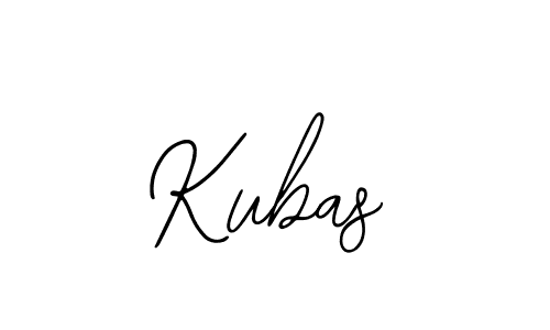 How to make Kubas signature? Bearetta-2O07w is a professional autograph style. Create handwritten signature for Kubas name. Kubas signature style 12 images and pictures png