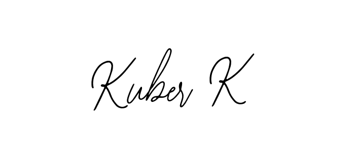 Here are the top 10 professional signature styles for the name Kuber K. These are the best autograph styles you can use for your name. Kuber K signature style 12 images and pictures png