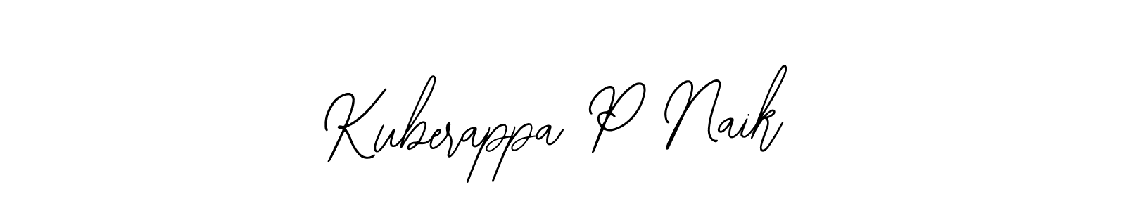 Make a beautiful signature design for name Kuberappa P Naik. Use this online signature maker to create a handwritten signature for free. Kuberappa P Naik signature style 12 images and pictures png