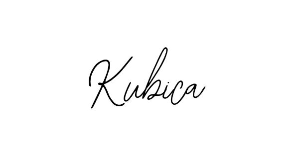 Design your own signature with our free online signature maker. With this signature software, you can create a handwritten (Bearetta-2O07w) signature for name Kubica. Kubica signature style 12 images and pictures png