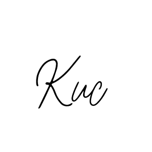 Kuc stylish signature style. Best Handwritten Sign (Bearetta-2O07w) for my name. Handwritten Signature Collection Ideas for my name Kuc. Kuc signature style 12 images and pictures png