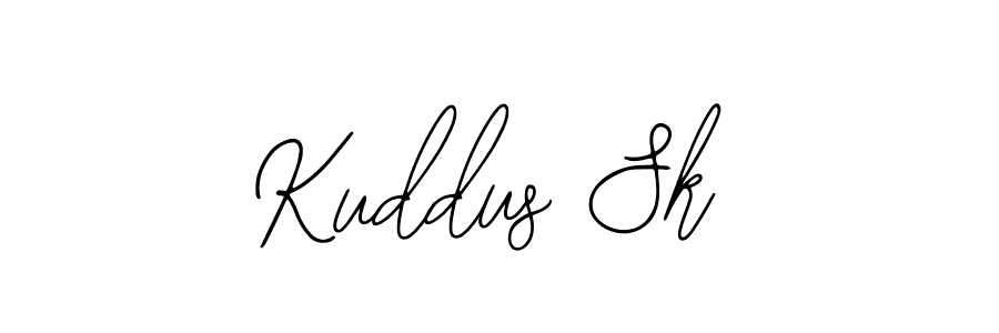 How to Draw Kuddus Sk signature style? Bearetta-2O07w is a latest design signature styles for name Kuddus Sk. Kuddus Sk signature style 12 images and pictures png