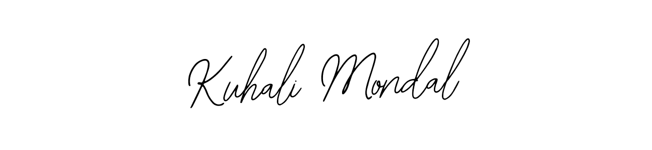 How to make Kuhali Mondal signature? Bearetta-2O07w is a professional autograph style. Create handwritten signature for Kuhali Mondal name. Kuhali Mondal signature style 12 images and pictures png