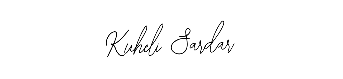 Design your own signature with our free online signature maker. With this signature software, you can create a handwritten (Bearetta-2O07w) signature for name Kuheli Sardar. Kuheli Sardar signature style 12 images and pictures png