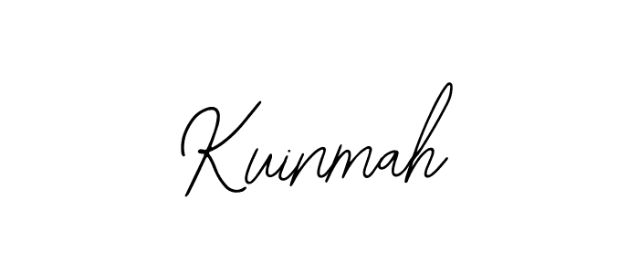 Bearetta-2O07w is a professional signature style that is perfect for those who want to add a touch of class to their signature. It is also a great choice for those who want to make their signature more unique. Get Kuinmah name to fancy signature for free. Kuinmah signature style 12 images and pictures png