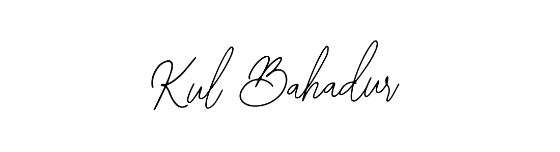 How to make Kul Bahadur signature? Bearetta-2O07w is a professional autograph style. Create handwritten signature for Kul Bahadur name. Kul Bahadur signature style 12 images and pictures png