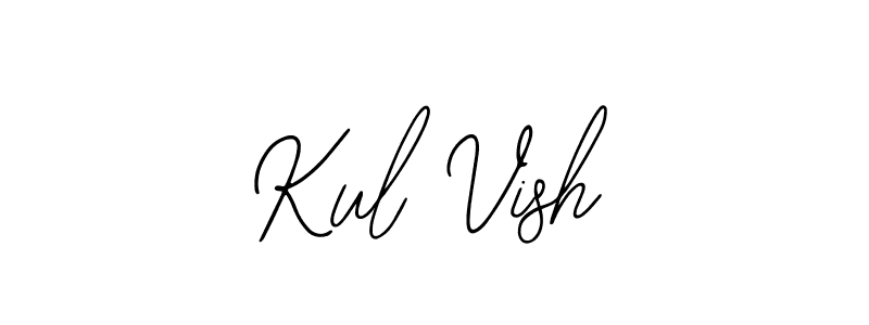 Create a beautiful signature design for name Kul Vish. With this signature (Bearetta-2O07w) fonts, you can make a handwritten signature for free. Kul Vish signature style 12 images and pictures png