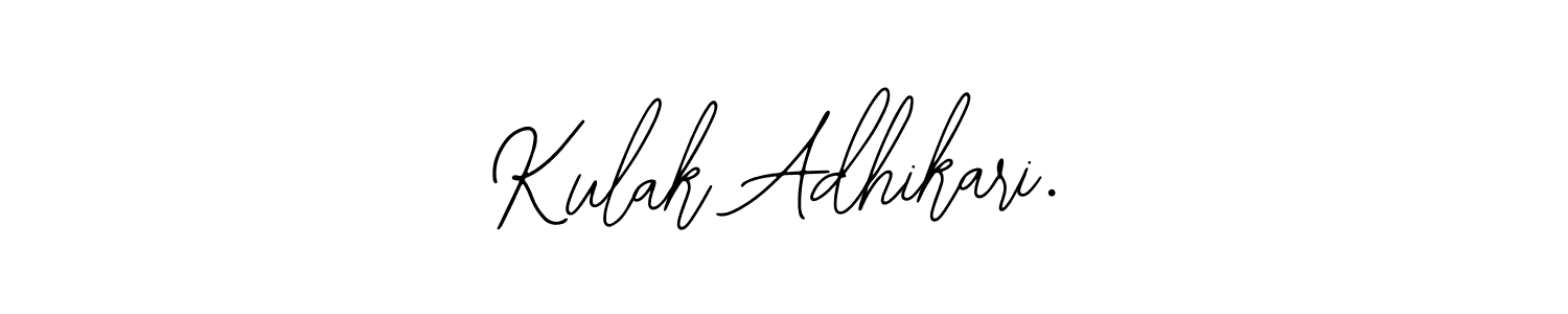 Best and Professional Signature Style for Kulak Adhikari.. Bearetta-2O07w Best Signature Style Collection. Kulak Adhikari. signature style 12 images and pictures png