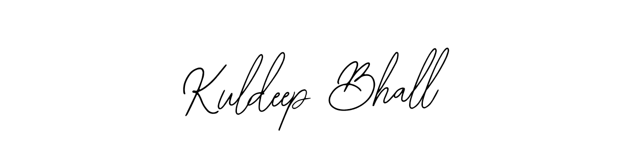 Kuldeep Bhall stylish signature style. Best Handwritten Sign (Bearetta-2O07w) for my name. Handwritten Signature Collection Ideas for my name Kuldeep Bhall. Kuldeep Bhall signature style 12 images and pictures png