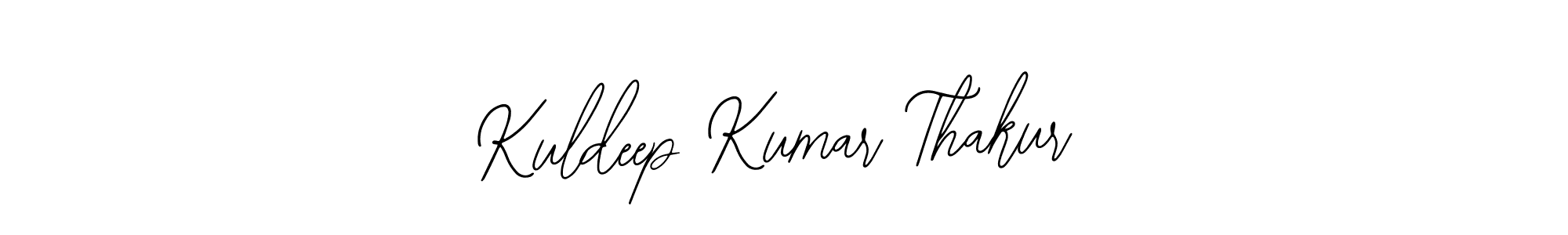 How to make Kuldeep Kumar Thakur signature? Bearetta-2O07w is a professional autograph style. Create handwritten signature for Kuldeep Kumar Thakur name. Kuldeep Kumar Thakur signature style 12 images and pictures png