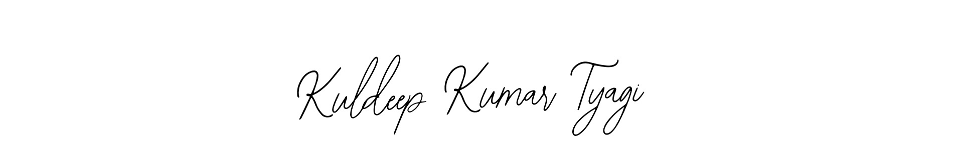 Also we have Kuldeep Kumar Tyagi name is the best signature style. Create professional handwritten signature collection using Bearetta-2O07w autograph style. Kuldeep Kumar Tyagi signature style 12 images and pictures png