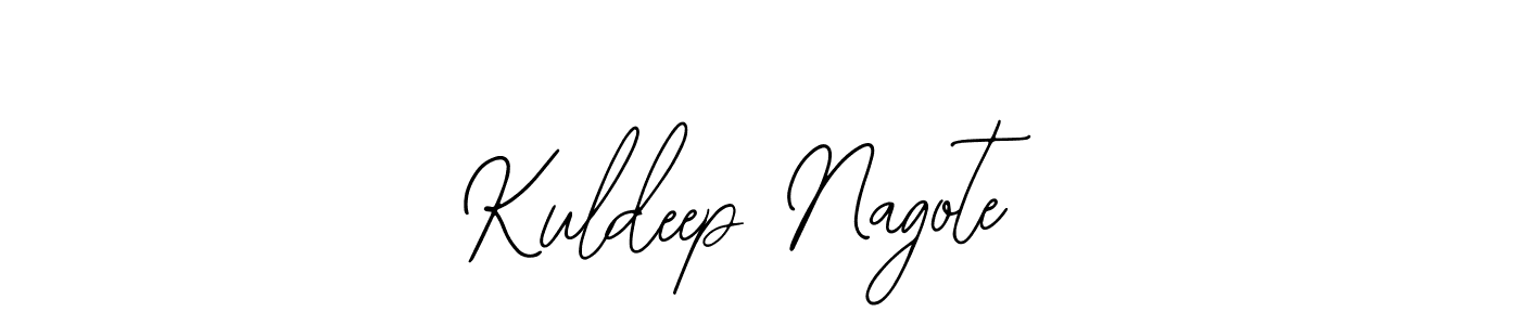 How to make Kuldeep Nagote signature? Bearetta-2O07w is a professional autograph style. Create handwritten signature for Kuldeep Nagote name. Kuldeep Nagote signature style 12 images and pictures png