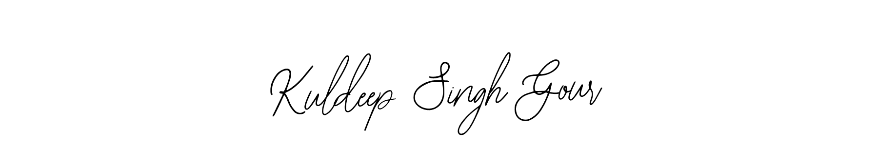 Make a beautiful signature design for name Kuldeep Singh Gour. Use this online signature maker to create a handwritten signature for free. Kuldeep Singh Gour signature style 12 images and pictures png