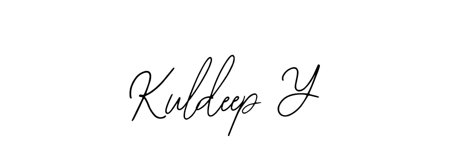 Make a beautiful signature design for name Kuldeep Y. With this signature (Bearetta-2O07w) style, you can create a handwritten signature for free. Kuldeep Y signature style 12 images and pictures png