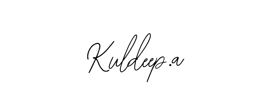 This is the best signature style for the Kuldeep.a name. Also you like these signature font (Bearetta-2O07w). Mix name signature. Kuldeep.a signature style 12 images and pictures png