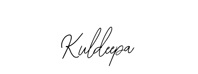 Bearetta-2O07w is a professional signature style that is perfect for those who want to add a touch of class to their signature. It is also a great choice for those who want to make their signature more unique. Get Kuldeepa name to fancy signature for free. Kuldeepa signature style 12 images and pictures png