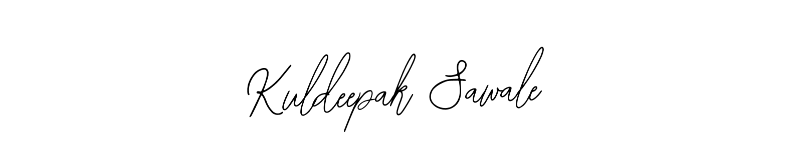 The best way (Bearetta-2O07w) to make a short signature is to pick only two or three words in your name. The name Kuldeepak Sawale include a total of six letters. For converting this name. Kuldeepak Sawale signature style 12 images and pictures png