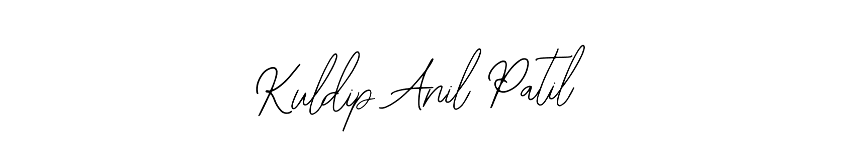 Use a signature maker to create a handwritten signature online. With this signature software, you can design (Bearetta-2O07w) your own signature for name Kuldip Anil Patil. Kuldip Anil Patil signature style 12 images and pictures png