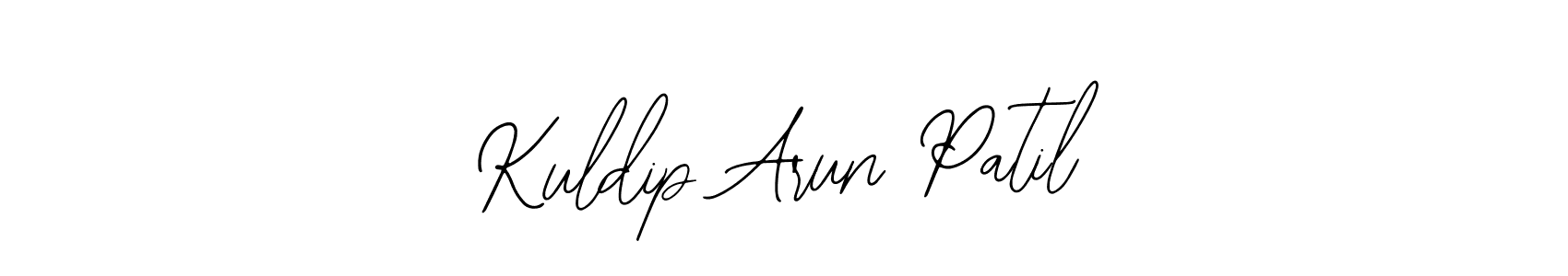 How to Draw Kuldip Arun Patil signature style? Bearetta-2O07w is a latest design signature styles for name Kuldip Arun Patil. Kuldip Arun Patil signature style 12 images and pictures png